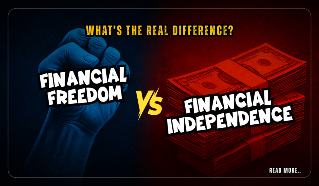 Financial Freedom vs Financial Independence