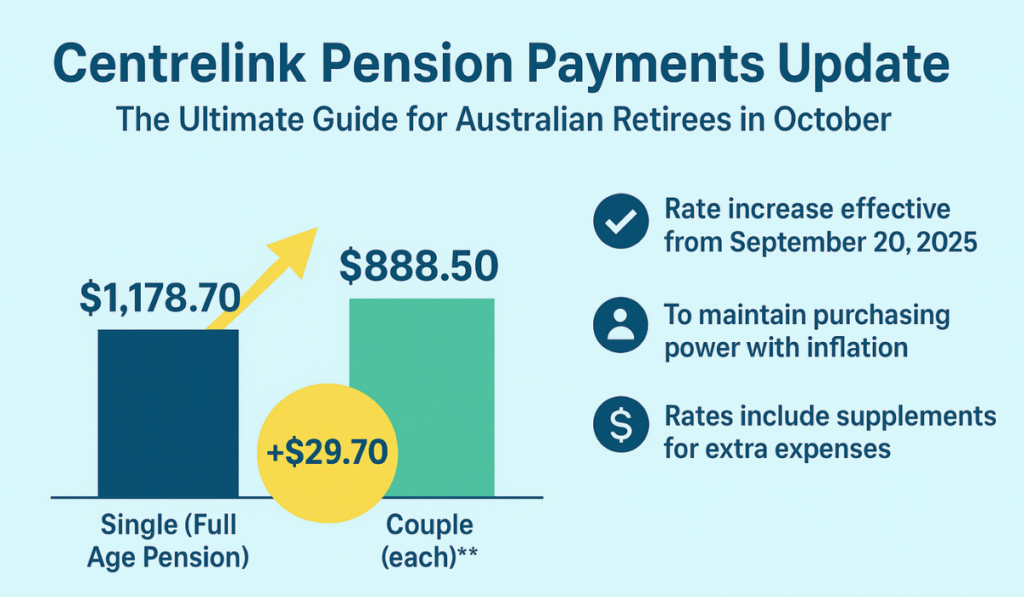 Australian Centrelink Pension Payments Update 2025