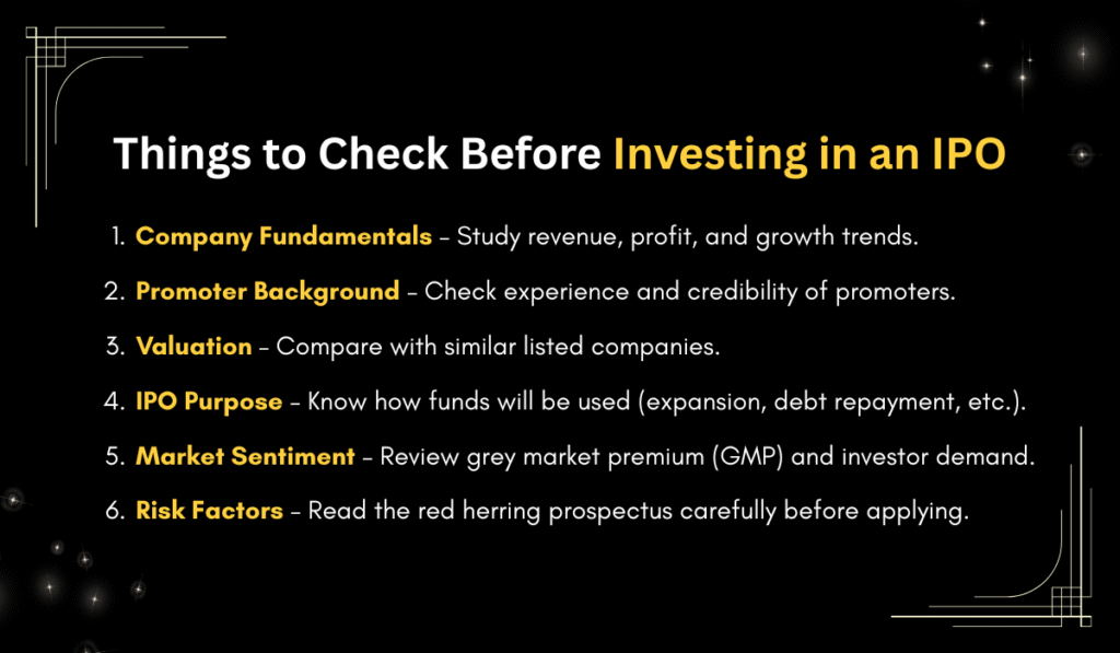 Things to Know Before Investing in an IPO