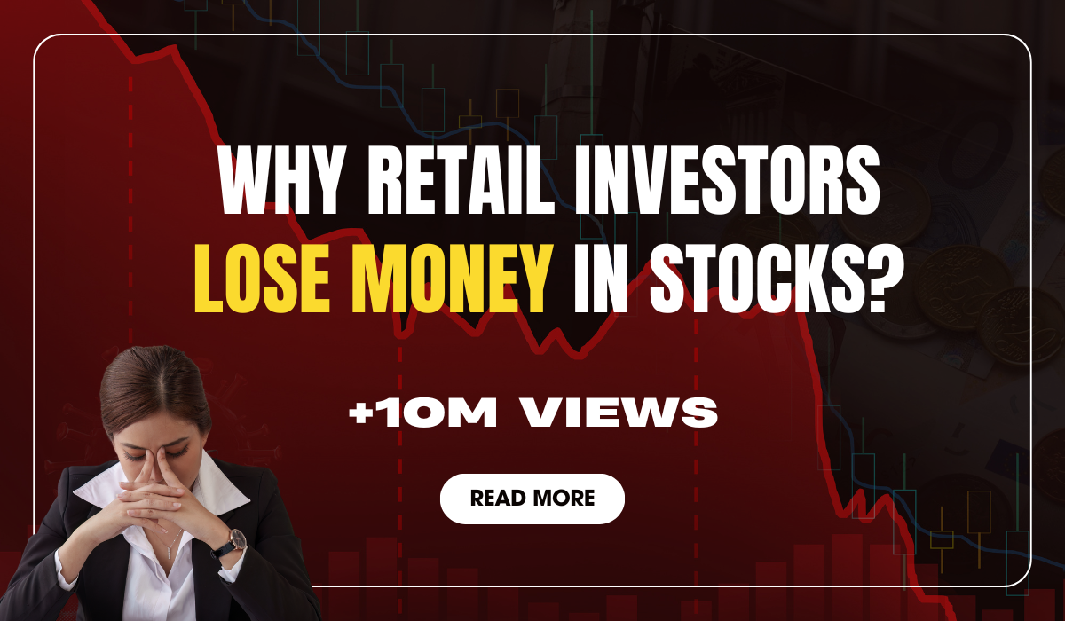 Why retail investors lose money in stocks? And How Big Investors Make Money From You