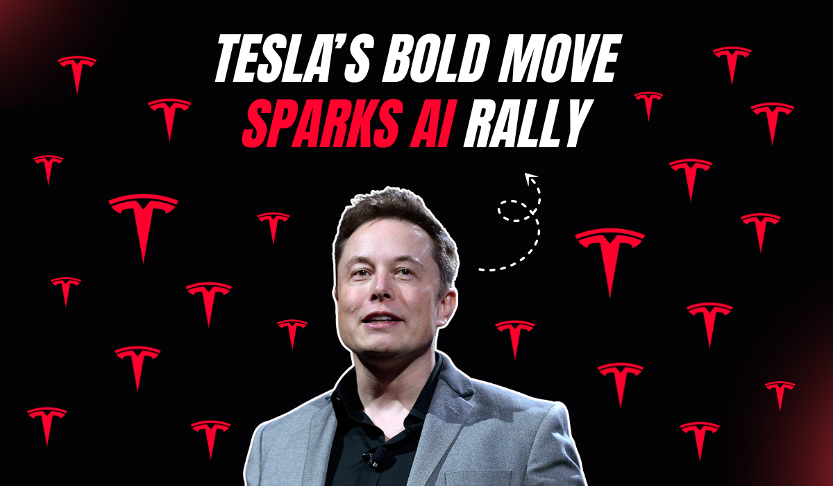 Tesla’s Bold Move Sparks AI Rally: Intel Stock Jumps and Dow Jones Futures Rise