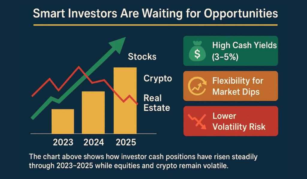 Big Investors Are Holding Cash
