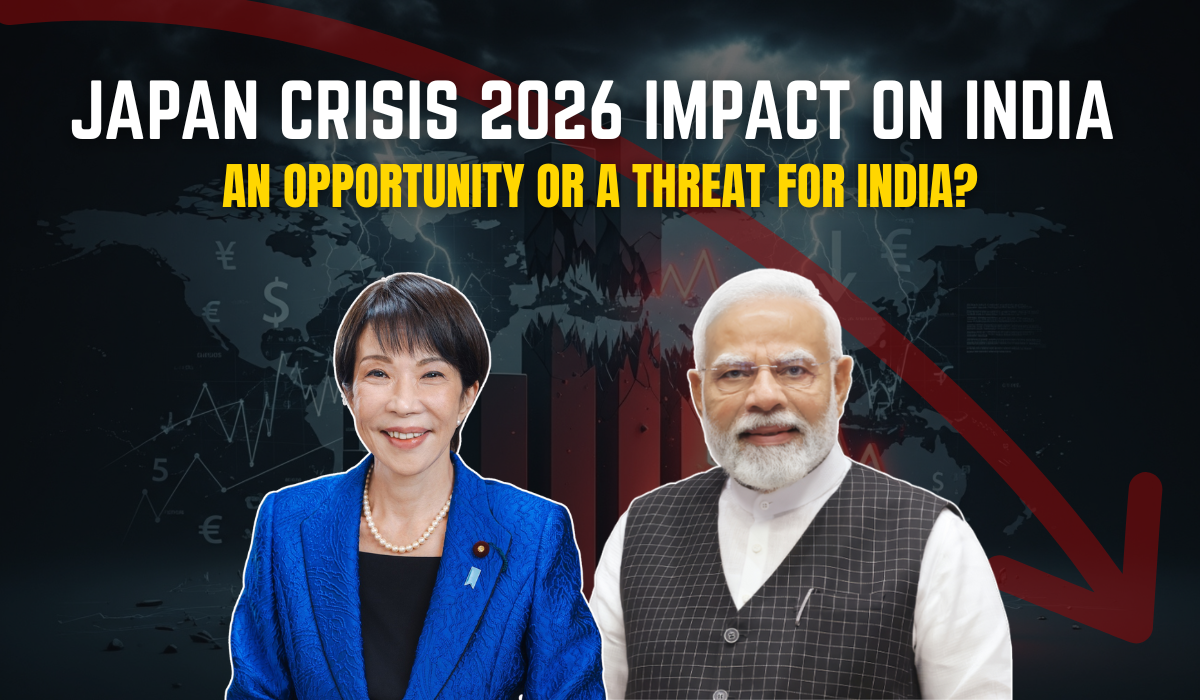 Japan Crisis 2026 Impact on India – What a Japan Meltdown Could Mean for Global Markets